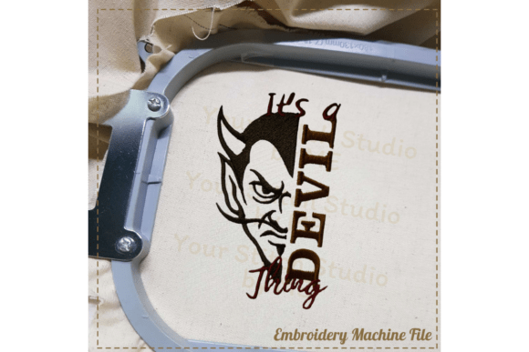 Devil Pride Embroidery Design- Mascot Review