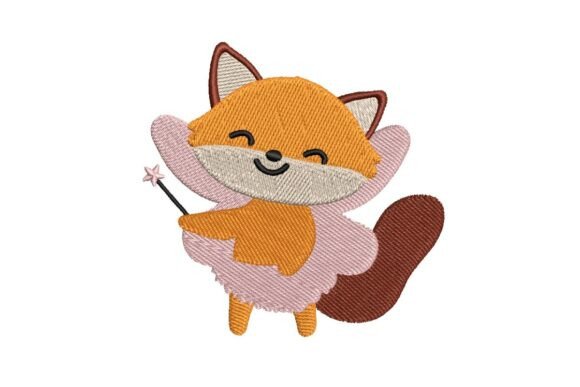 Fairy Fox Embroidery Design Review for Boutique Sweatshirts