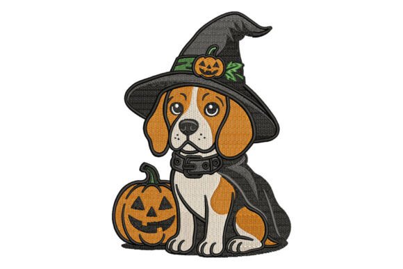 Halloween Beagle Dog Embroidery Design Review