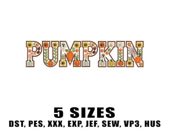 Halloween Fall Harvest Embroidery Design Review