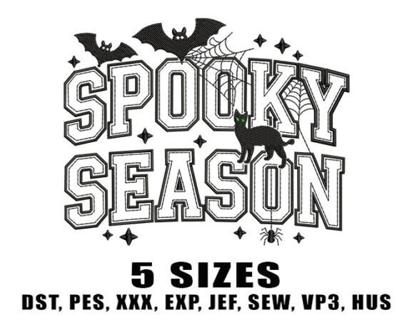 Halloween Spider Bat Embroidery Designs Review