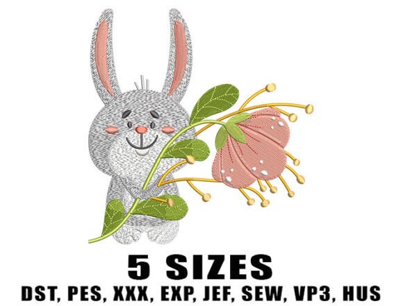 Happy Bunny Floral Embroidery Design Review