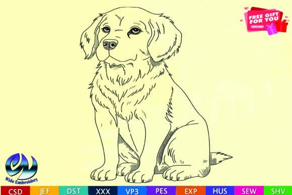 Labrador Embroidery Design: 10 Formats Review