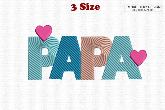 Papa Love Embroidery Collection Review