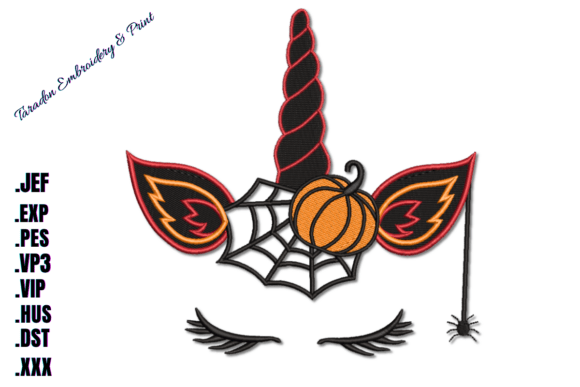 Pumpkin Hexicorn Machine Embroidery Review