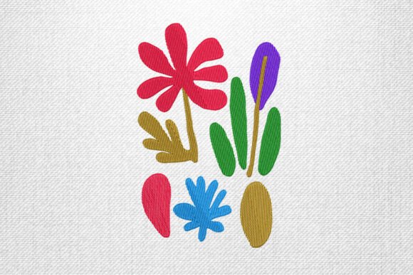 Reviewing Colorful Floral Embroidery Art Design