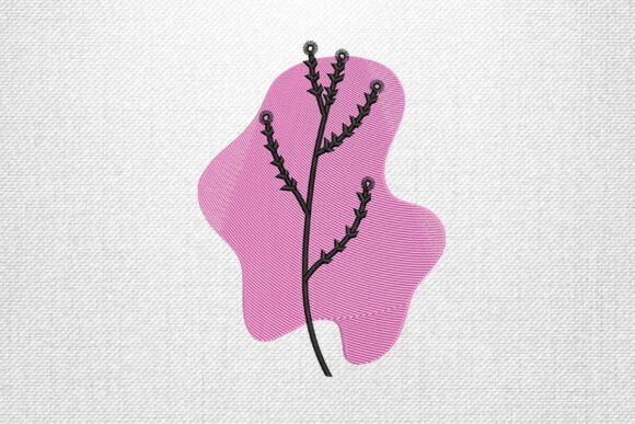 Reviewing Floral Branch Embroidery Art Pattern for Merch