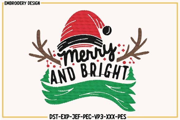 Reviewing Merry and Bright Christmas Embroidery