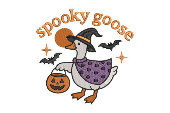 Spooky Goose Halloween Embroidery Review
