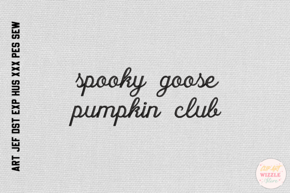 Spooky Goose Pumpkin Embroidery Design Review